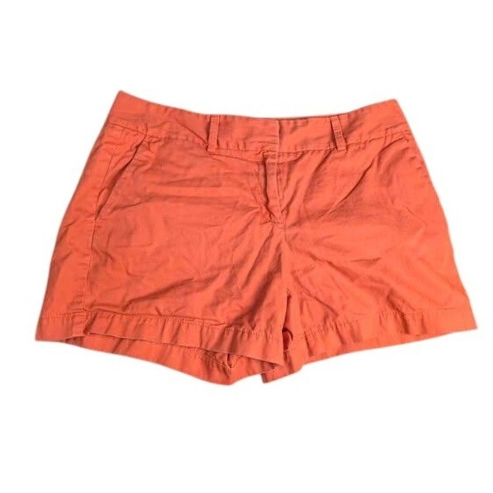 LOFT ~‎ Women's Size 6 ~ Chino Shorts Dusty Rose ~ Flat Front Casual~100% Cotton
